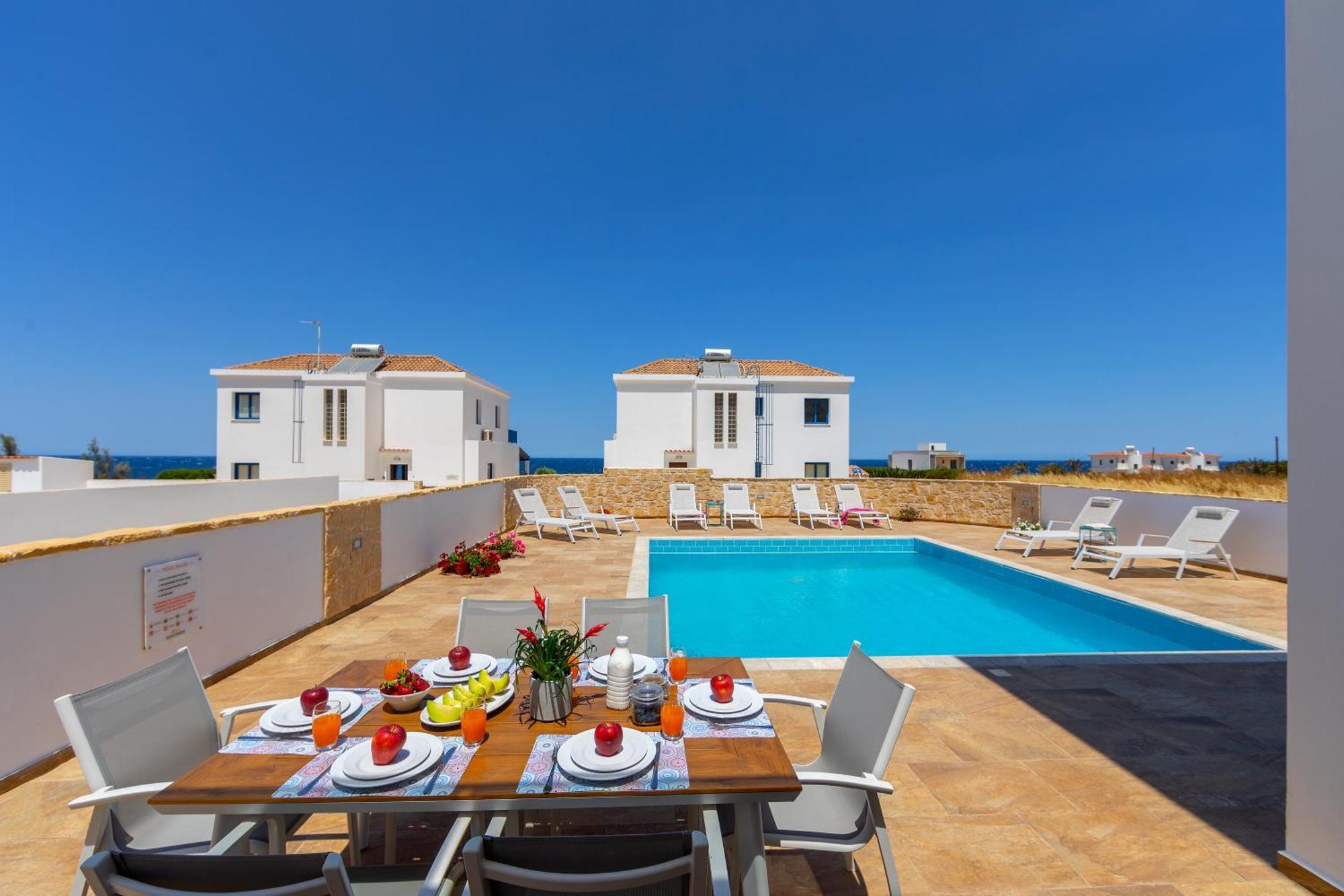 Diana Seaside Villas Pomos Exterior photo